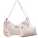 thumbnail image 1 of Conjunto de Bolso de 3 uds, Bolso informal con correa ajustable, Bolso bandolera sólido, Bolso de viaje para mujer, 1 of 9