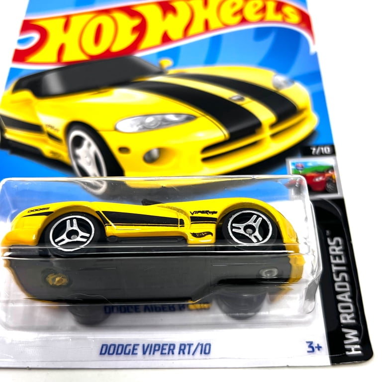 Hot Wheels HW Roadster Dodge Viper RT/10 Yellow - Walmart.com