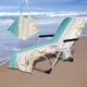 thumbnail image 5 of Beach Chair Cover- Beach Bag With Side Pockets-microfiber Lounge Chair- Beach Towel-chair Cover, 5 of 7