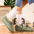 thumbnail image 4 of Famyfamy House Slippers Winter Heating Warming Shoes USB Foot Warmers Winter Shoes Cute Removable And Washable Plush Slippers, 4 of 8