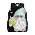 thumbnail image 1 of Disketp Summer Gnome,Cute Gnome Mochila Unisex de Apertura Lateral Completa, Mochila para Laptop para Escuela, Trabajo y Viajes, 1 of 8