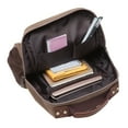 thumbnail image 3 of KAUKKO Canvas Messenger Bag Cross Body Shoulder Sling Backpack Travel Senderismo Chest Bag KAUKKO FD252-3-Khaki, 3 of 5