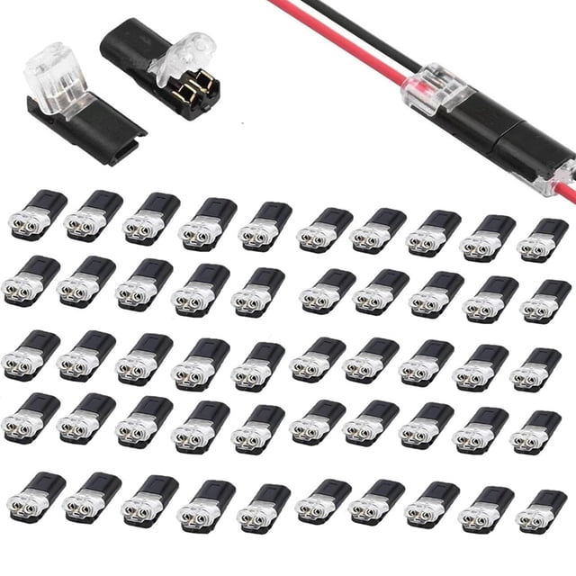 Cable conector de doble conector, conectores para tiras LED