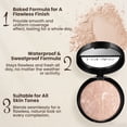 thumbnail image 5 of Pressed Powder Face Makeup, Baked Brighten Color Correcting Correcting Powder Foundation, Lasting Oil-control (Light Beige), 5 of 9
