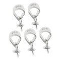thumbnail image 3 of 10 Piezas de Clips Colgantes por Bolsa Conectores de Joyería Collar Hallazgos Sunnimix Clips para colgantes, 3 of 8
