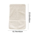 thumbnail image 3 of TanSiDing Lambskin Sofa Armrest Cover with Storage Pockets, Non-Slip Plush Recliner Arm Protector, Washable Furniture Protector for Living Room Couch and Chair, 3 of 6