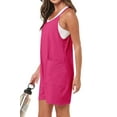 thumbnail image 3 of Fantaslook Jumpsuits for Women Casual Summer Rompers Sleeveless Loose Spaghetti Strap Shorts Overalls Jumpers with Pockets, 3 of 8