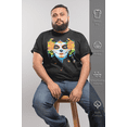 thumbnail image 2 of ShirtBANC Mens Sugar Skull Shirt Rockabilly Day of the Dead Culture Design Tee, 2 of 5