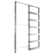 Eclisse Ekq2496 Pocket Door System Steel Frame Kit For 24" X 96" Doors - Silver