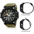thumbnail image 6 of Men's Digital Sports Watch, Military Waterproof Watches LED Screen Large Face Stopwatch Alarm Wristwatch, 6 of 14