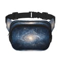 thumbnail image 1 of Balery The Galaxy Mochila Cinturón para Mujeres y Hombres, Bolsa de Cintura Impermeable de Doble Capa con Correa, 1 of 9