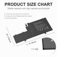 thumbnail image 3 of 11.55V OM03XL Battery For HP EliteBook X360 1030 G2 Series HSTNN-IB70 863167-1B1, 3 of 9