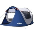 thumbnail image 7 of Pop-up Tent, 3 Person Camping Tent, Instant Portable Beach Tent, Easy Pop Up Shade Tents 2 Doors for Camping Hiking & Traveling with Carrying Bag, 7 of 7