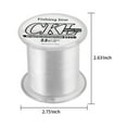 thumbnail image 3 of Htwon Monofilament Fishing Line- Pool Lake Sea Fishing Line Mono Various Size, 3 of 20