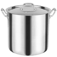 thumbnail image 1 of Olla alta recta acorazada de 4.0 mm de 30cm / 20 litros Vasconia Pro de Aluminio Plateado Pulido con Certificación NSF Vasconia Vasconia PRO 4030266, 1 of 2