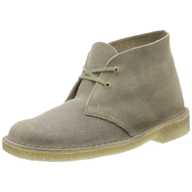 clarks distressed taupe desert boot