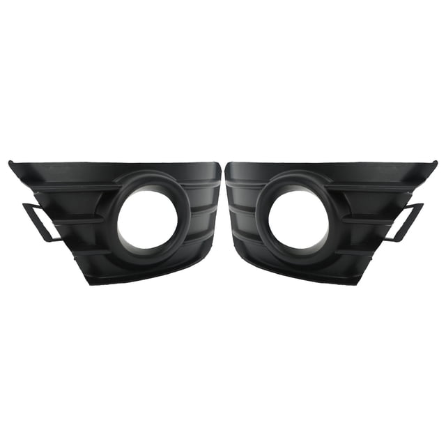 Fog Lamp Cover Trim, Rugged Colorfast Abrasion Resistant 1 Pair Fog Light Grille For Car