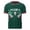 Green, variant on Men's Mexico Soccer Graphic T-Shirt Short Sleeve Athletic Crew Neck Tee with Patriotic Color Details Sporty Casual Top for Game Days