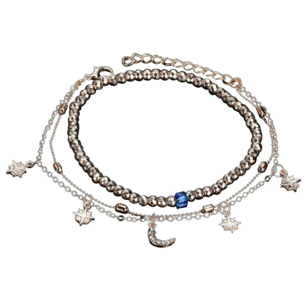 Tobillera cadena de moda para las señoras de la cadena de playa de estilo de moda ser tobillo Resort tobillera