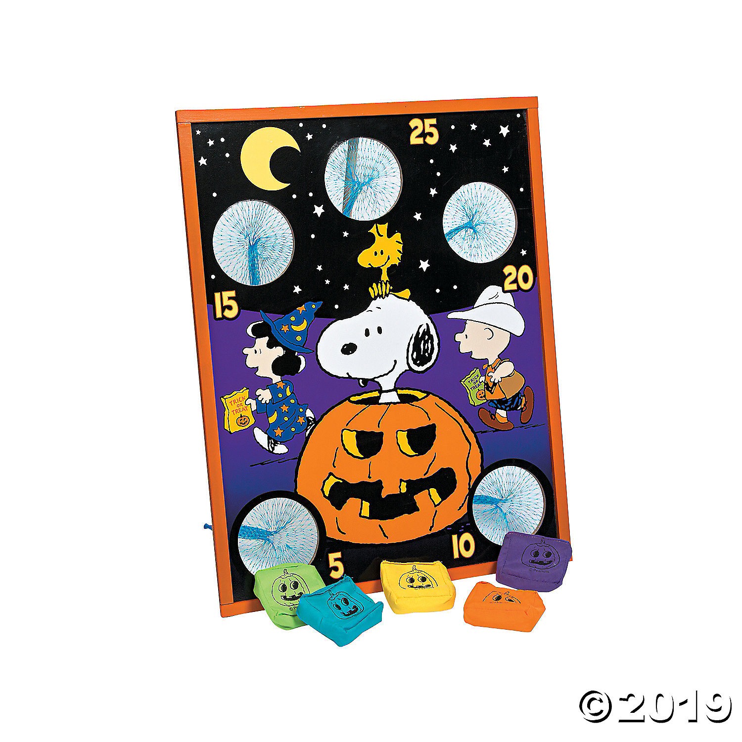 Peanuts® Halloween Bean Bag Toss Game