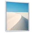 thumbnail image 2 of Designart "Pristine Dune Isolation I" Coastal Floater Framed Canvas Art Print, 2 of 5