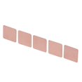 thumbnail image 4 of 20Pcs Copper Heat Sink Shim Strong Thermal Conductivity Copper Thermal Pad for Laptop CPU GPU 0.3mm / 0.01in, 4 of 4