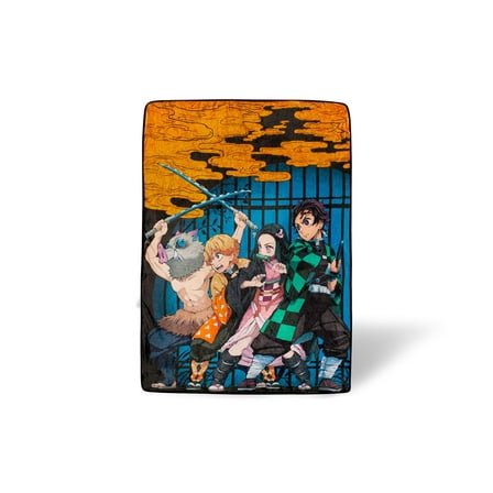 Demon Slayer Fleece Throw Blanket | 45 x 60 Inches