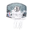 thumbnail image 2 of Aro de Baloncesto WILSON NBA Equipo Mini Brooklyn Nets Gris, 2 of 5