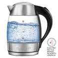 thumbnail image 1 of Chefman Electric Glass Wder, ebullición rápida con luces LED, apagado automático y protección de seco de ebullición, vertido inalámbrico, sin BPA, infusor de té extraíble, 1.8 litros Chefman Ver descripción, 1 of 2