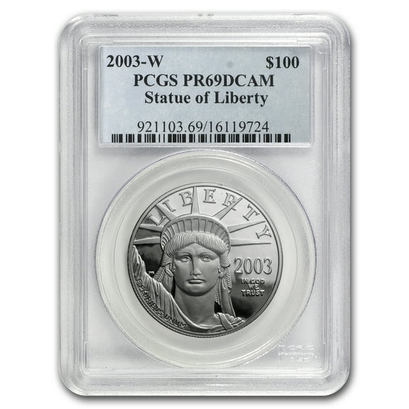 2003-W 1 oz Proof American Platinum Eagle PR-69 PCGS