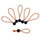 thumbnail image 1 of Correa de sujeción con cordón de goma para pelotas de 6''/5''/8'' Naranja 4 pulgadas, 1 of 9
