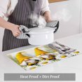 thumbnail image 6 of Placemat Set of 4 Yellow Gnome Placemats for Dining Table Farm Daisy Floral Washable Table Mats for Kitchen and Party Decor Indoor & Outdoor Use, 6 of 8