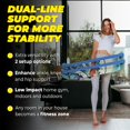 thumbnail image 5 of GIBBON SlackBoard Plus Balance Trainer for All Ages - Waves, 5 of 8