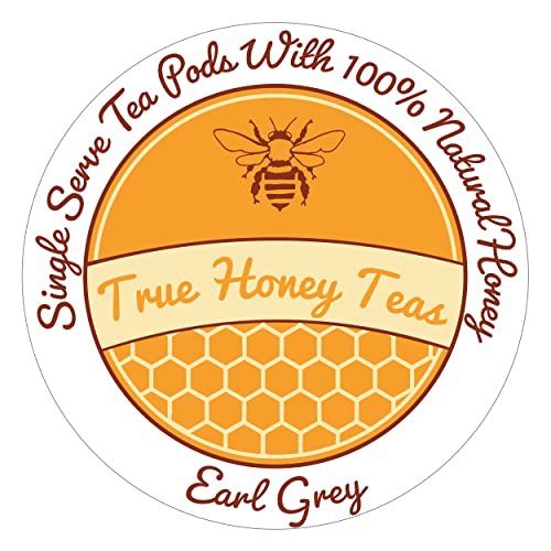 True Honey Earl Grey Tea K Cups Honey Crystals Blended in Every Tea