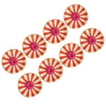 thumbnail image 1 of SKISUNO 8PCS Striped Paper Plates Disposable Assorted Color For Home Users New Year's Eve, 1 of 4