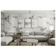 thumbnail image 3 of Panel Tipo Marmol Pvc Blanco Carrara Homely Elegance, 3 of 7