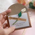 thumbnail image 1 of Tarjetas de felicitación con pegatina de sobre, flor para papel de negocios, tarjeta de regalo del Día de San Valentín, cumpleaños del Maestro de la madre, 10 piezas por juego, 1 of 4