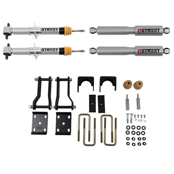 Belltech 1044Sp Lowering Kits Front And Rear Complete Kit W/ Street Performance Fits select: 2019-2021 FORD RANGER XL/XLT/LARIAT