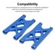 thumbnail image 4 of RC Coche Suspensión Brazos Frente Trasero Aleación de aluminio Aleación Remoto ARRIBA ARRICTUCCIÓN Partes Reemplazo para Arma 1/10 Granito 4x4 Azul 2 pares, 4 of 7