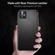 thumbnail image 3 of Funda de piel autentica compatible con iPhone 11 - Cuero real de alta calidad Levamdar 2033253-1, 3 of 8