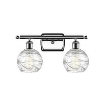 Innovations Lighting - Ballston - 2 Light Athens Deco Swirl Bath Vanity In