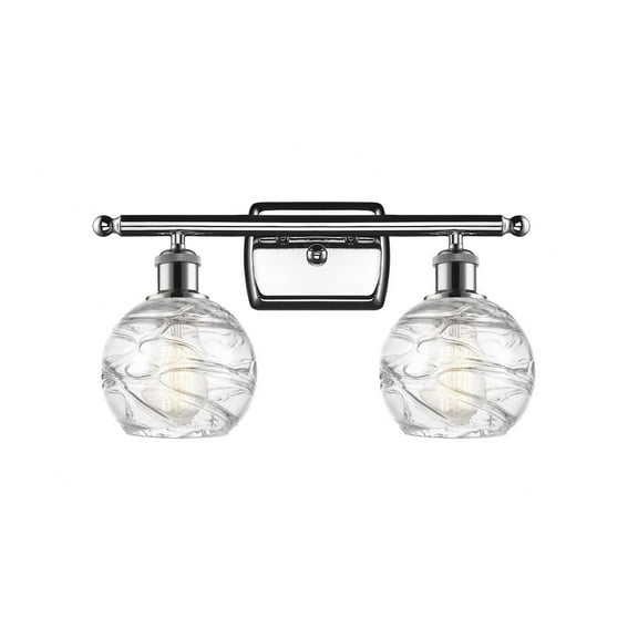 Innovations Lighting - Ballston - 2 Light Athens Deco Swirl Bath Vanity In