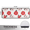 thumbnail image 5 of Kitchen Rugs Sets Of 2,Pioneer Flower Floral Print Pattern Anti Fatigue Kitchen Mat Rugs Non Slip Washable,Decorative Kitchen Floor Mats for Kitchen,Sink,Laundry,17X47 Inch, 5 of 5