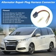 thumbnail image 2 of Conector de arnés de reparación del alternador Unique Bargains para Honda Pilot 2009-2011, arnés de cableado del alternador para Acura ZDX 2010-2013 31100-RGW-A01, 2 of 7