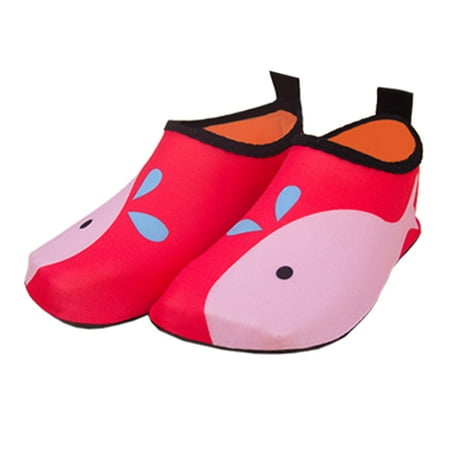 

Cathalem Slippers Size 3 Children Waterproof Swimming Shoes Light And Breathable Diving Hot Spring Shoes Water Outdoor House Red 2 Years