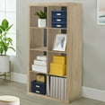 thumbnail image 2 of 8-Cube Storage Organizer,Open Back Decorative Bookshelves,Natural, 2 of 6