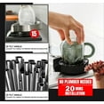 thumbnail image 4 of 2025 BEY Automatic Glass Rinser - Powerful Cup Washer for Kitchen Sink, Stainless Steel Baby Bottle Cleaner Sinks Attachment, 4 of 6