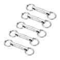 5pcs/lot Stainless Steel Column Type Rotary Ring Bearing Swivel Fishing