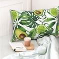 thumbnail image 4 of Sikiie Watercolor Green Tropical Pillow Covers, Throw Pillow Case Cushion Covers,Cushion for Bedroom,Couch,Home-20"x30", 4 of 6
