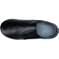 thumbnail image 6 of Unisex Leather Upper Slip-on Jazz Shoe with Elastics for Women and Men's Dance Shoes, 6 of 7